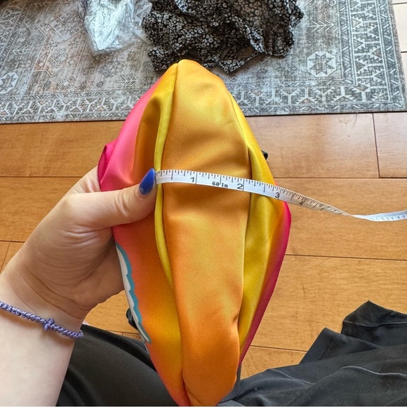 Source Unknown Pink and Yellow Crossbody Bag - Picture 6 of 6